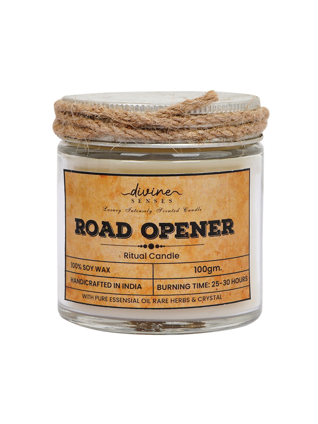 Road Opener Meditation Candle, Manifestation Candle